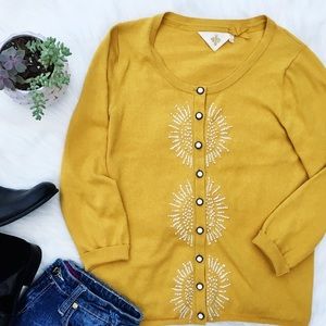 Anthropologie Monogram{HWR} | Cardigan Sweater